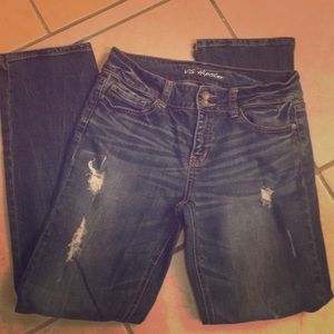 Victoria’s Secret Hipster jeans.